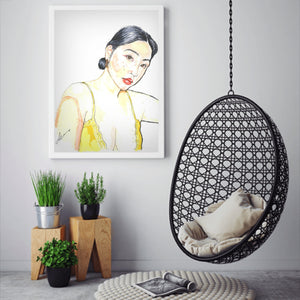 Original portrait painting