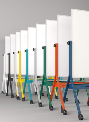 Mobile Meeting  Whiteboard Unit Landscape