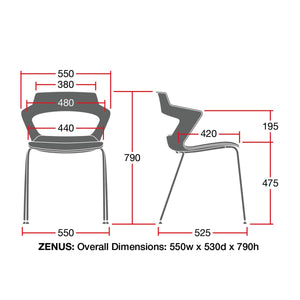 Zen Multi-Purpose upholstered Chair