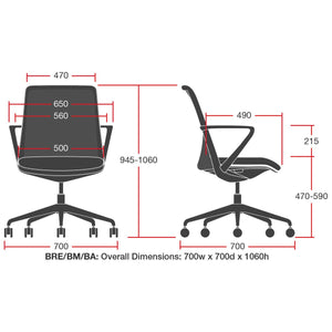 Breeze home office chair