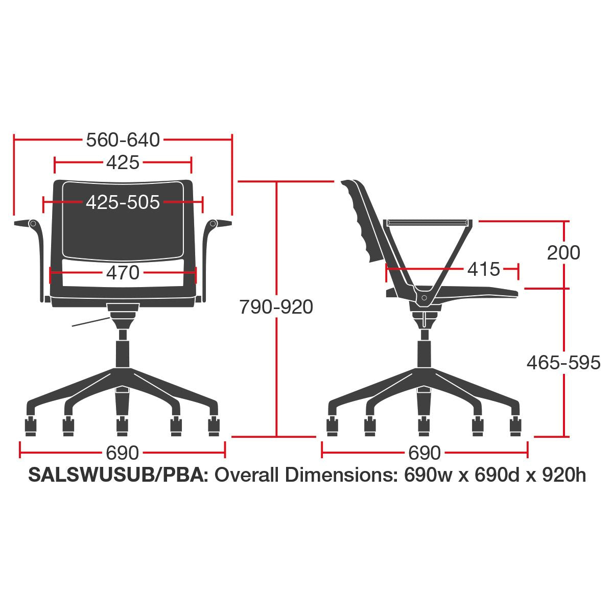 Salto Agile office chair