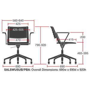 Salto Agile office chair